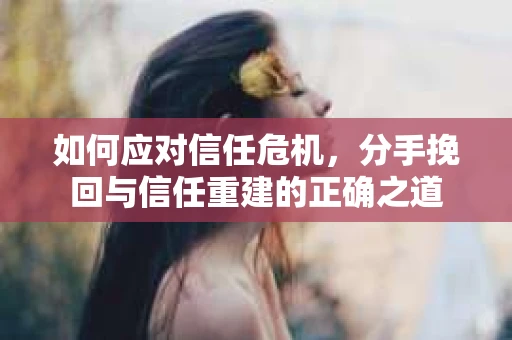 如何应对信任危机，分手挽回与信任重建的正确之道