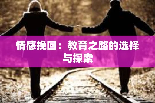 情感挽回：教育之路的选择与探索