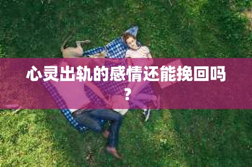 心灵出轨的感情还能挽回吗？