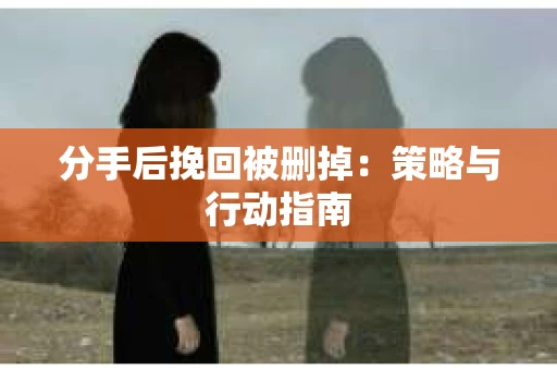 分手后挽回被删掉：策略与行动指南