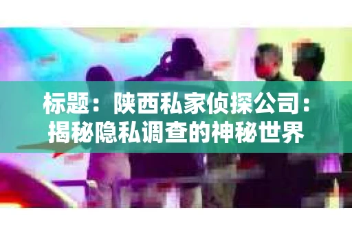 标题：陕西私家侦探公司：揭秘隐私调查的神秘世界