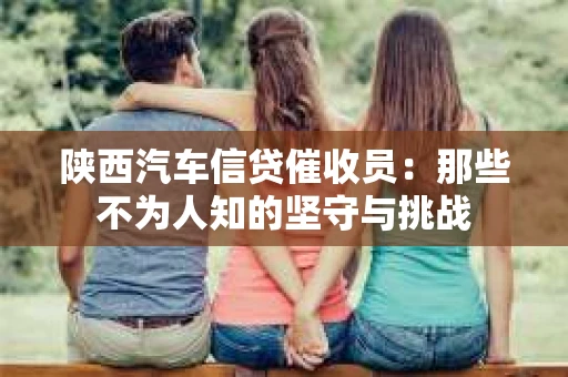 陕西汽车信贷催收员：那些不为人知的坚守与挑战
