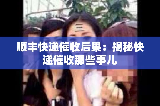 顺丰快递催收后果:揭秘快递催收那些事儿 顺丰快递催收后果:揭秘快递催收那些事儿