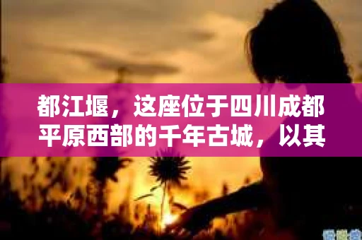 都江堰，这座位于四川成都平原西部的千年古城，以其独特的自然风光和深厚的历史文化底蕴吸引着无数游客。然而，在这座美丽的城市中，有时也会出现一些让人头疼的问题，比如家庭纠纷、财产纠纷等。这时候，找一位专业的私家侦探来帮忙，就显得尤为重要。那么，都江堰哪里可以招到私家侦探呢？下面，我就来为大家详细介绍一下。