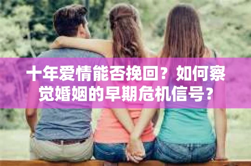 十年爱情能否挽回？如何察觉婚姻的早期危机信号？